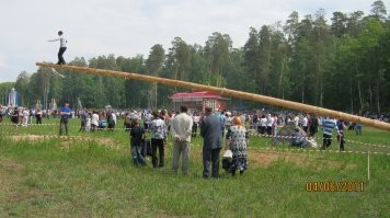 Башкиры на сабантуй не в воду падают.