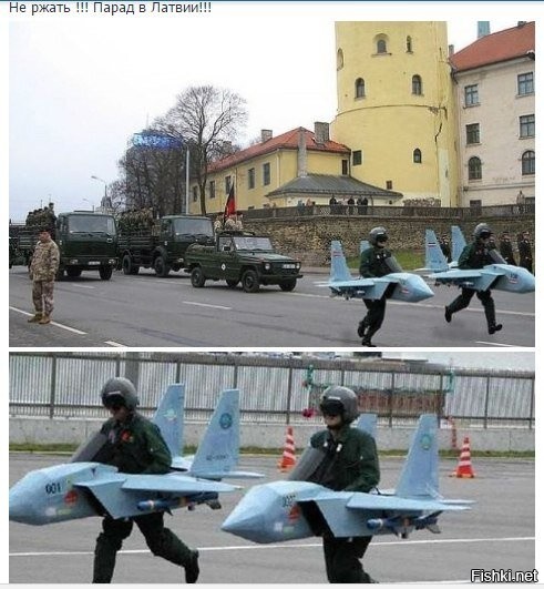Авиация латвии на параде