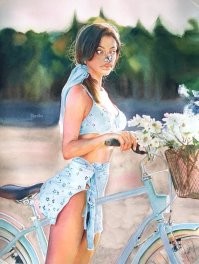 Мои акварельные работы. Часть 5