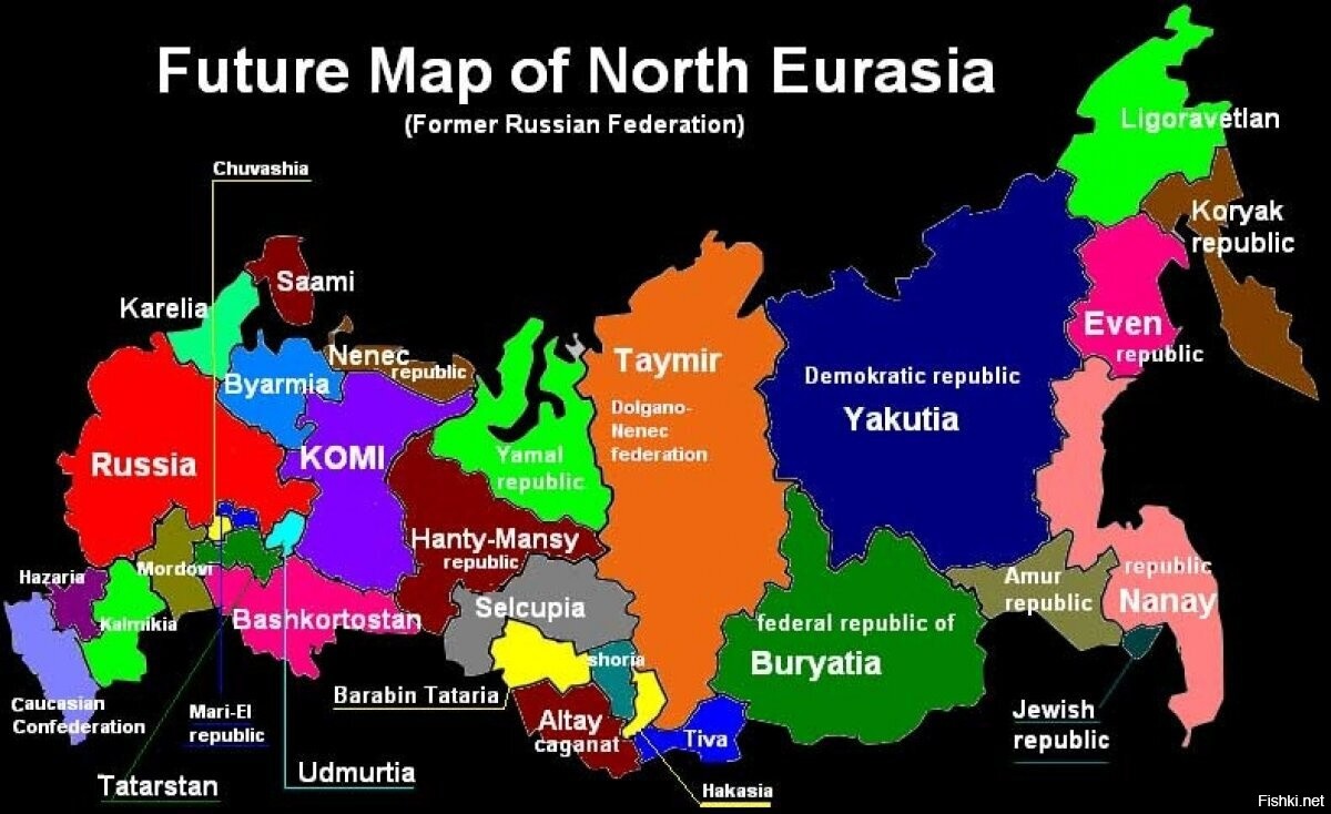 Карта новых территорий россии после референдума с городами и поселками