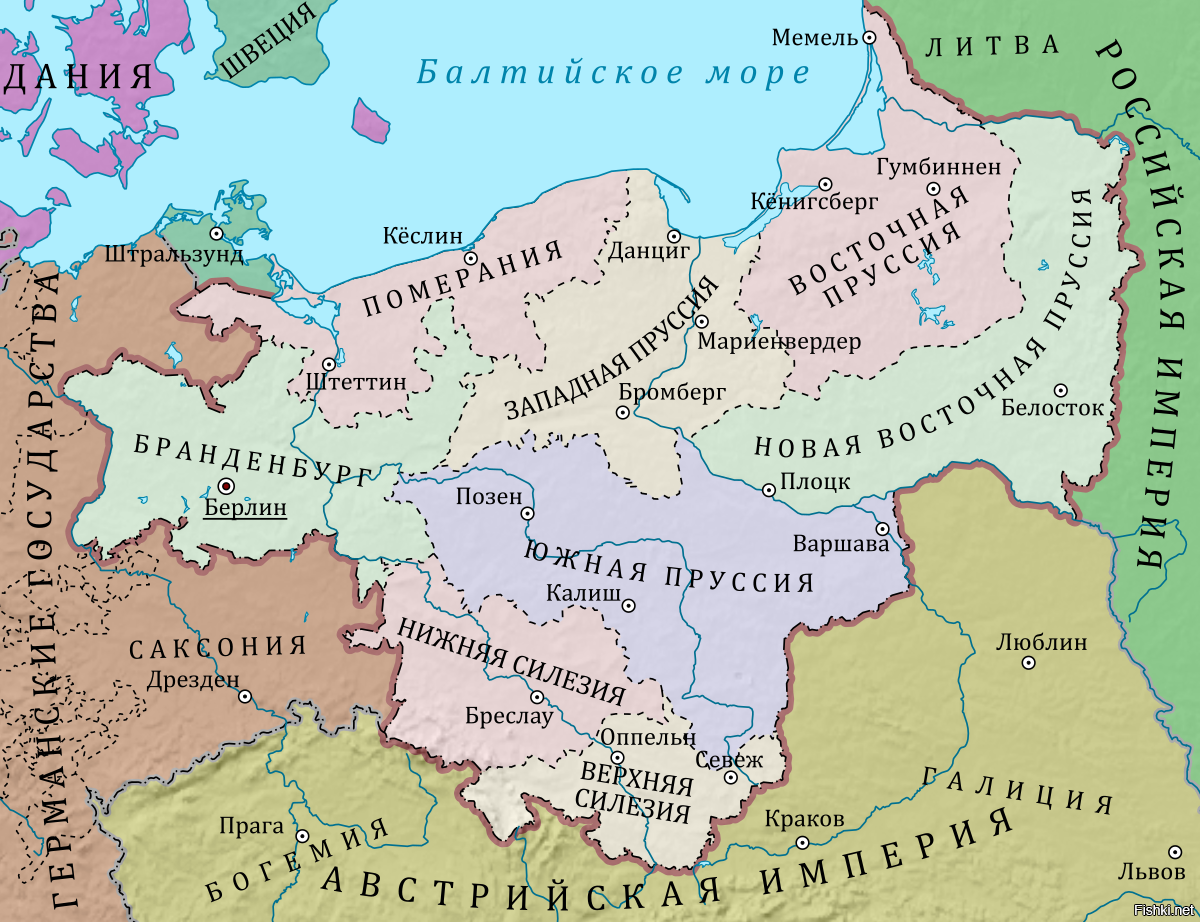 Королевство Пруссия в 1806
