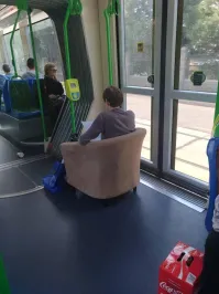 Езда-читальня...