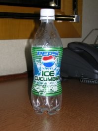 Газировки со вкусом борща, или жареной картошки, ещё не сделали?
Тогда вот получите: 
1. Canna Cola от Santa Cruz Entrepreneur   Говорить о вкусе тут как бы даже неприлично. Эта газировка изготовлена на основе марихуаны, и это в ней, безусловно, самое важное. 
2. Kimchee от Coolpis   Кимчи – это пряный корейский гарнир, который готовят из квашенной капусты и других овощей. Сочетание вообще весьма странное, а как вы относитесь к тому, чтобы попробовать газировку с таким вкусом? Сделать это можно в Южной Корее. И сразу предупреждаем: потребуется все ваше мужество. ( фотка маленькая, не прошла)
3. Cucumber Soda от Pepsi   Еще один эксперимент специально для японского рынка – «огуречная» Pepsi. Звучит весьма необычно, хотя в мире такой вкус встречается. При желании на «Амазоне» можно заказать, например Mr. Q. Cumber – Sparkling Cucumber Soda.

При использовании материала ссылка на New Retail обязательна.
Подробнее на New Retail: