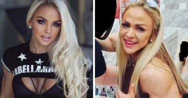 Перебарщивает девочка с анаболиками.