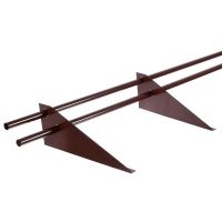 руки-ноги - распиленные снегозадержатели. сзади крепления корпуса - внешние крепления труб к стене. и тд