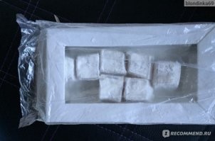 Фотки из интернета, но сам недавно этот же привёз на подарки. Только в коробке, которую сам ел, было 6 кубиков. По весу, вроде, и не обманули, но...