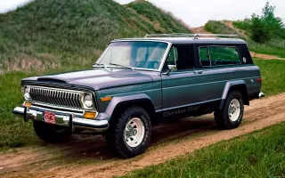 Вот только это не Нива , а Jeep Cherokee SJ Chief
