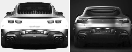 верх 911 середина камаро низ бампер от стока))) дизайен бл