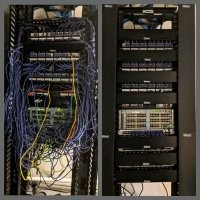 Четыре часа???

Автор в расключении патч-панелей сильно волокёт?