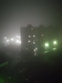 а на нашем на балконе - тот туман, где ходят кони..