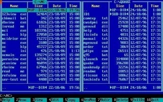 Norton Commander моего детства