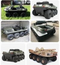 Вот, на "Арго", к примеру, тоже гусеницы ставят, для увеличения проходимости.
