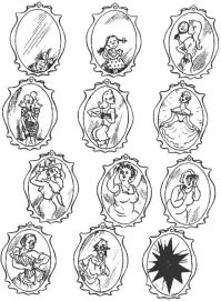 Какое-то инфантильное существо на ее комиксах. Советую классику. Херлуф Бидструп.