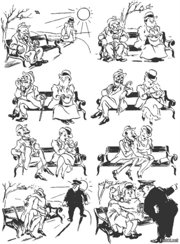 Херлуф Бидструп. Датский карикатурист XX века. Если кроме Бесэдер ничего не знаете.
У него и социальная и политическая тематика.