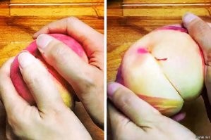 Как легко и быстро почистить апельсин или мандарин