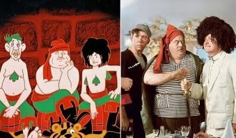 Как бы выглядели главные герои известных фильмов, если бы в них снимались мультяшки