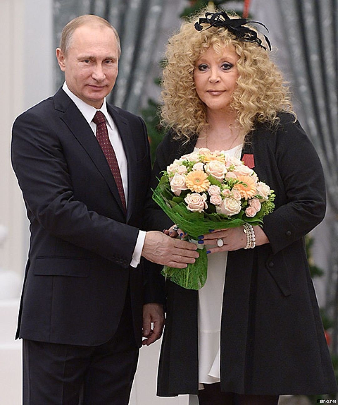 Алла пугачёва и Владимир Путин