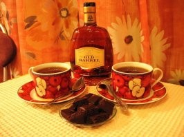 Добавьте к чашке чая
немного коньяка... Или много.