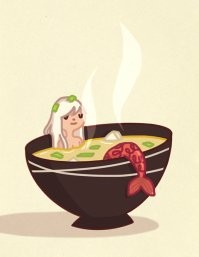 Русалка в котелке