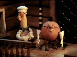 Это творческое объединение "Экран". Они много такого говна делали. Вот, например, ихняя версия мультфильма "Следствие ведут колобки". Уверен, что большинство такую даже не видело.