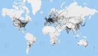 Это брехня. Например нет БАМ'а.  В России можно на поезде проехать Западных до восточных границ. А раз в одном соврали, так и в другом тоже соврут.