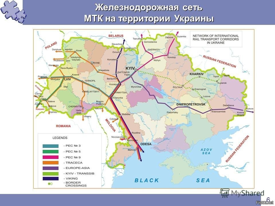 Схема жд путей украины