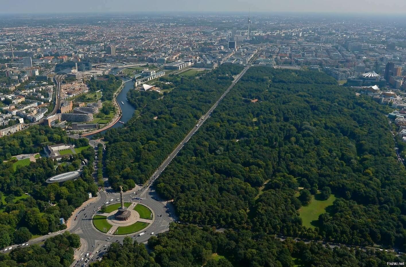 Парк тиргартен в берлине