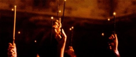 Палочки вверх, Хогвартс!