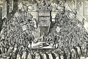 Анатомические театры наверное тоже можно отнести к таким "развлечениям"?
<<Публичный интерес к анатомии начал развиваться в Европе с появления первого здания для патологоанатомов в итальянской Падуе в 1594 году. С приходом XVII столетия в голландском Лейдене был открыт большой анатомический театр, который посещали многие европейцы.
Нередко вскрытие некоторых тел занимало несколько дней подряд. Один билет на посещение превращался в абонемент. Согласно утверждениям Мондино де Луцци, медики вскрывали брюшную полость, а затем подбирались в грудной клетке. В последнюю очередь делалась трепанация черепа. Меньший интерес у зрительской аудитории вызывала демонстрация костей и связочно-сухожильного аппарата.>>