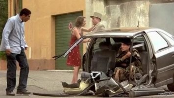 Авария дня. Жёсткое столкновение двух легковушек в Петербурге