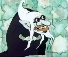 Ну, мультик "Калиф-аист" был жутким...)