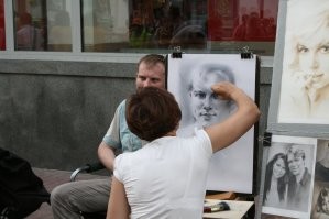 Бизнес план- посадить ИИ на Арбате.