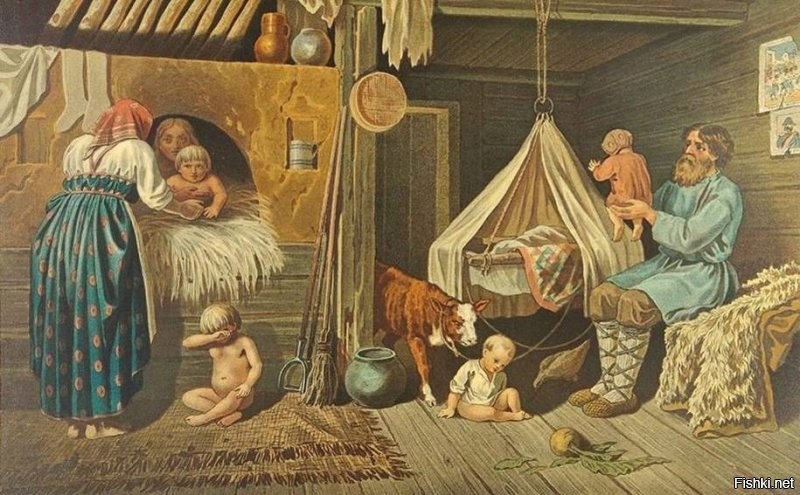 Да, это именно печь, которая стоит в избе. 
 Сам таким способом не мылся, но вот моя сестра, которая однажды, будучи студентом-медиком (1980г.) поехала осенью на "картошку" в далекий колхоз, мылась и мне рассказывала. 
 Процесс прост: 
 Топится печь, выгребаются угли и моется "дно" топки. Дно топки выстилается чем либо. Человек туда залезает и сидит-парится, стараясь не задевать стены топки. Топка у печки хоть и кажется небольшой, но для одного человека среднего размера вполне, хоть и без комфорта. Затем аккуратно вылезаешь и ополаскиваешься в тазике на полу. При желании можно процесс повторить.