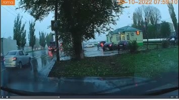 Протащил вперёд.