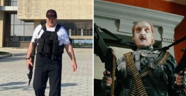 Постановочная клоунада царька и его верных прихлебателей лизоблюдов. Рыхлые лица, осунувшиеся плечи, пивные животы и дряхлые ручонки, кому они тут показывают рубку дров?  Приехал б ко мне на дачу, когда я для бани и на зиму заготавливаю поленицу, я бы посмотрел, через сколько минут они бы просто попадали от обычной физической работы с топором. На камеру выделываться каждый дурак может.
Показуха и клоунада. И ладно с засидевшимся феодалом, он уже головой тронулся в 2020 когда настолько испугался, что даже своим не доверял, и бегал по хоромам с автоматом, но просто противно смотреть на этих окружающих выкормышей-жополизов которые вокруг него собрались, вьются и всячески поддакивают и хвалят.. кажется, если он на землю насцыт, они настолько уже лишены чувства собственного достоинства, что на карачках, расталкивая друг дружку будут сёрбать и лакать из лужицы, нахваливая приятный букет и целебные свойства президентской урины.