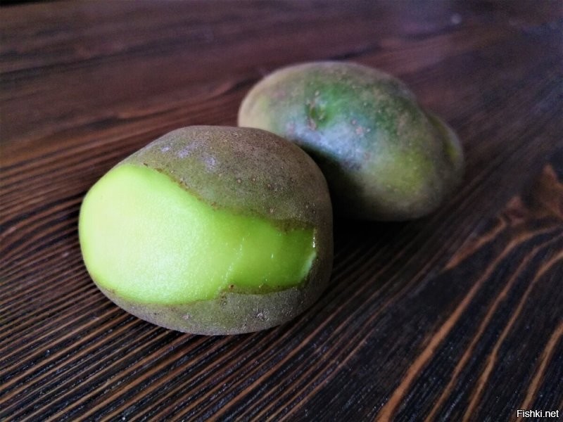 В картошке еще.