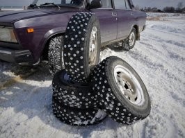 Это самоделка для ледовой трассы.