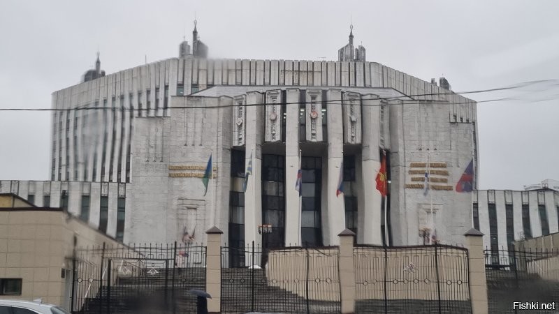 На работе) вернее, рядом