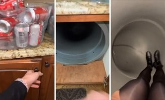 Вот эта шняга поистине гениальна. За тобой пришли? Обложили и ломятся?
- улетаешь в подземный ход
- вытаскиваешь из заведомо заготовленной ниши фонарик, паспорт, бабки
- дёргаешь рычаг, который обрушает свод, заваливая лаз из трубы и отсекая погоню
- вылазишь у соседа в огороде.