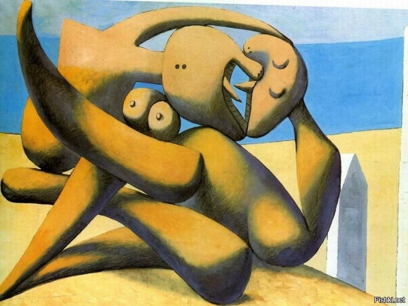 Наводящая картинка...и оригинальное название Femme lançant une pierre, англ. Woman throwing a stone.