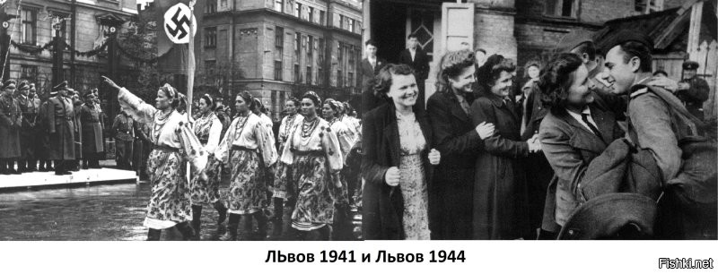 На фото выше - СОВЕТСКИЕ люди.
На фото  ниже именно одни и те же "украинки".
С интервалом в три года.