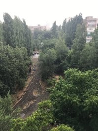 У нас еще п.и.з.ж.е., водятлы гоняют через детскую площадку, между песочницей и качелями, и паркуются на газоне от которого н.и.х.у.я не осталось. Ублюдки! г. Воронеж, 60 Армии 25.