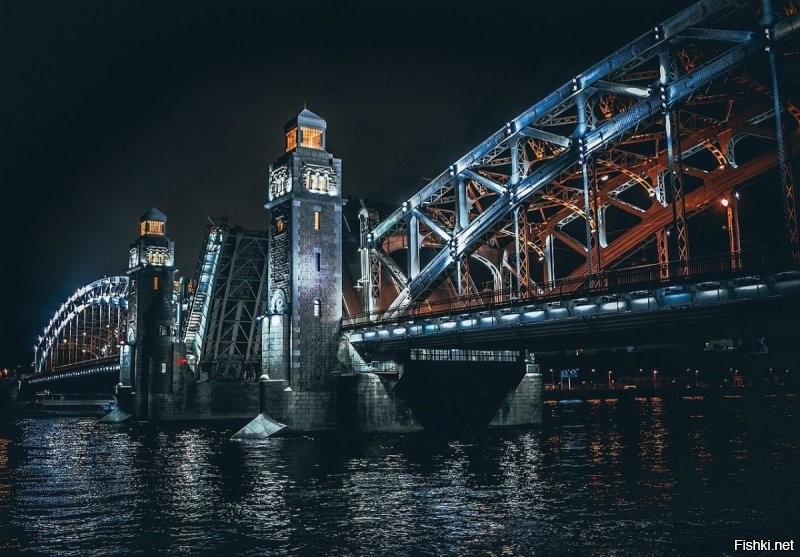 Большеохтинский мост (мост Петра Великого)