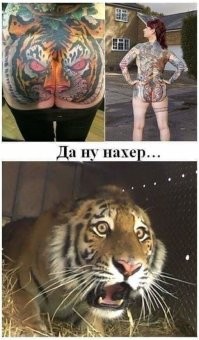 Когда с татухой ну очень не повезло