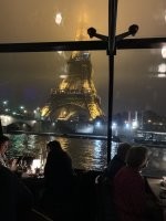 Вчера там был . Не приятный ужин по сене .  все печально  . Честно его не стали фоткать . все в кранах и завешено . Башня так же вся в ремонте . Но мы не для этого там были , нам этот  город по барабану .