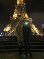 Вчера там был . Не приятный ужин по сене .  все печально  . Честно его не стали фоткать . все в кранах и завешено . Башня так же вся в ремонте . Но мы не для этого там были , нам этот  город по барабану .