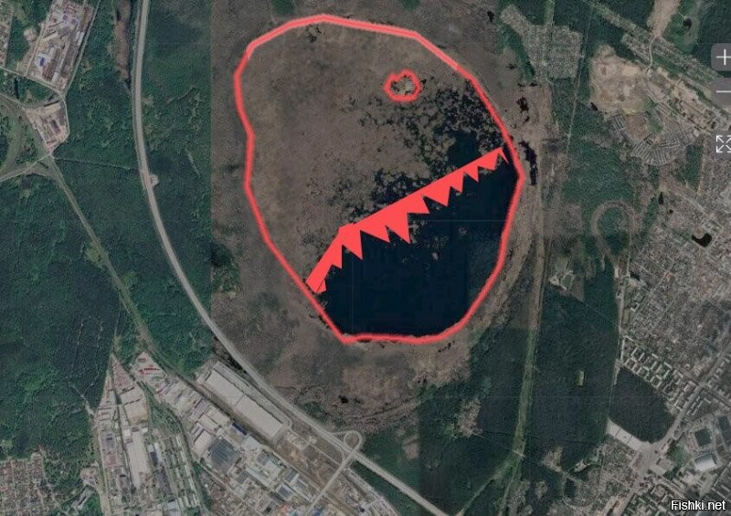 Озеро Шувакиш, недалеко от Екатеринбурга