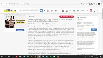А не похоже на то, что уважаемый автор п.и.з.д.и.т? Официальный сайт группы выдает что на 21 -ое в Варшаве все билеты проданы. Да и польские сайты это подтверждают. А автор поста ссылается на какой-то совершенно левый телерграм-канал.