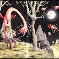 Это не Дали - нарисовано больным шизофренией.