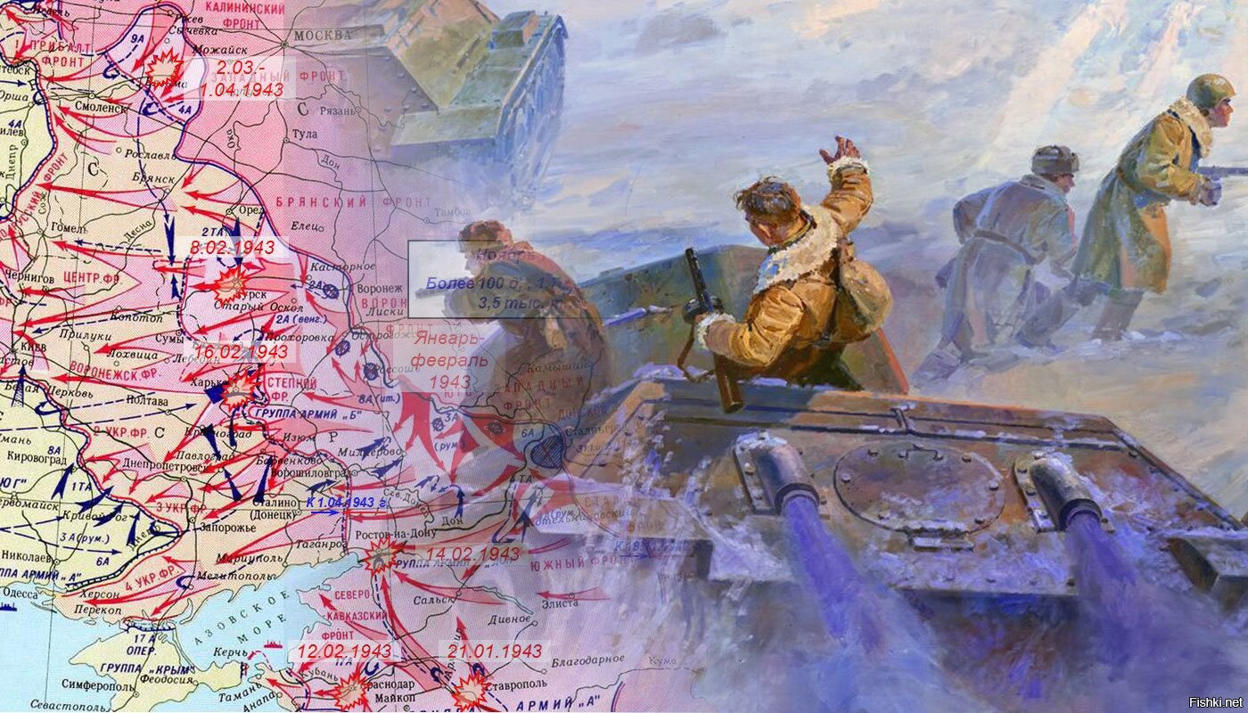 Ростовская наступательная операция01.01.1943-18.02.1943